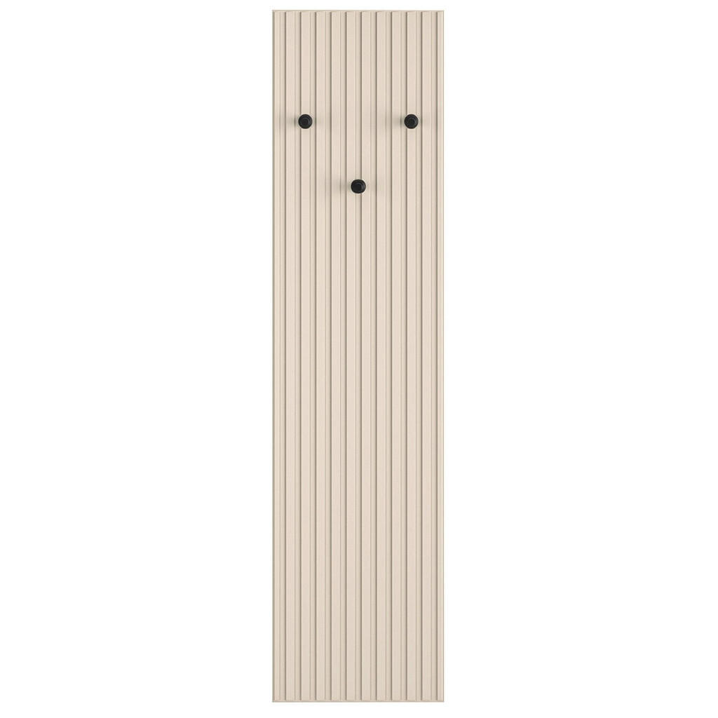 Selsey NÁSTĚNNÝ VĚŠÁK Caletto béžový, s lamelami, 34 cm