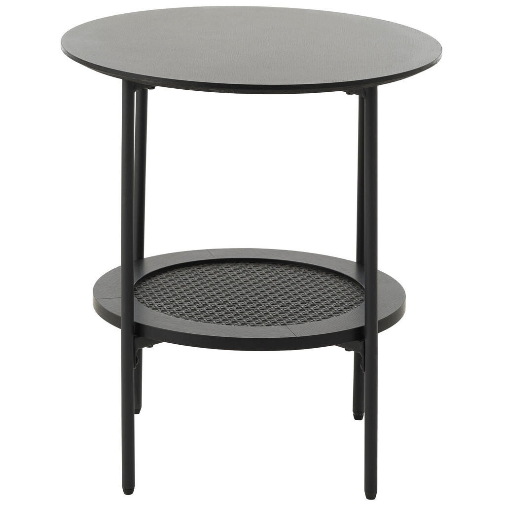 Selsey ODKLÁDACÍ stolek Mogest, černý dub, 50 cm