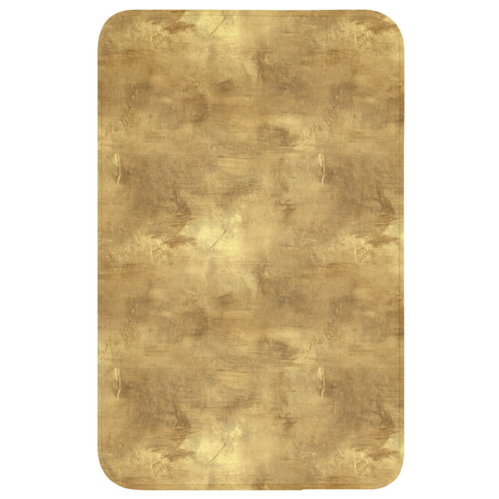 OnlyWow WC PŘEDLOŽKA Industriální - Textura - Zlatá 50x80 cm