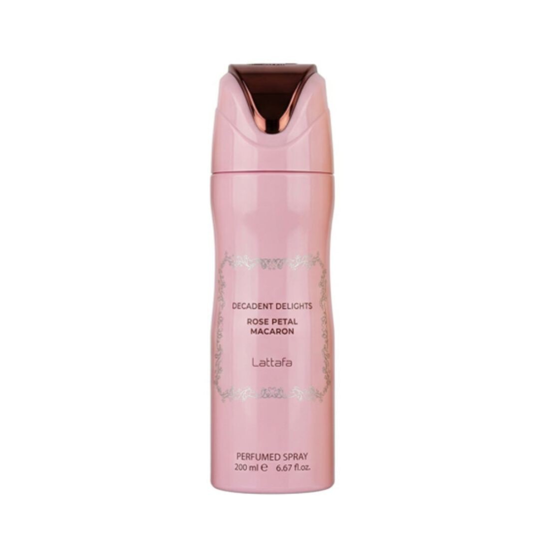 Lattafa Deodorant Delights Rose Petal Macaron - dámský deodorant, 200 ml