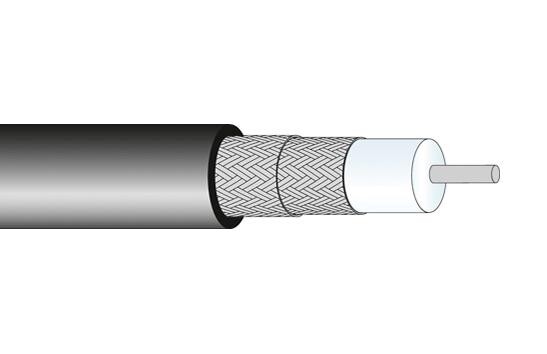 Huber+Suhner Rg_223_/u Coax Cable Wire, 5.4Mm, 50 Ohm, 100M