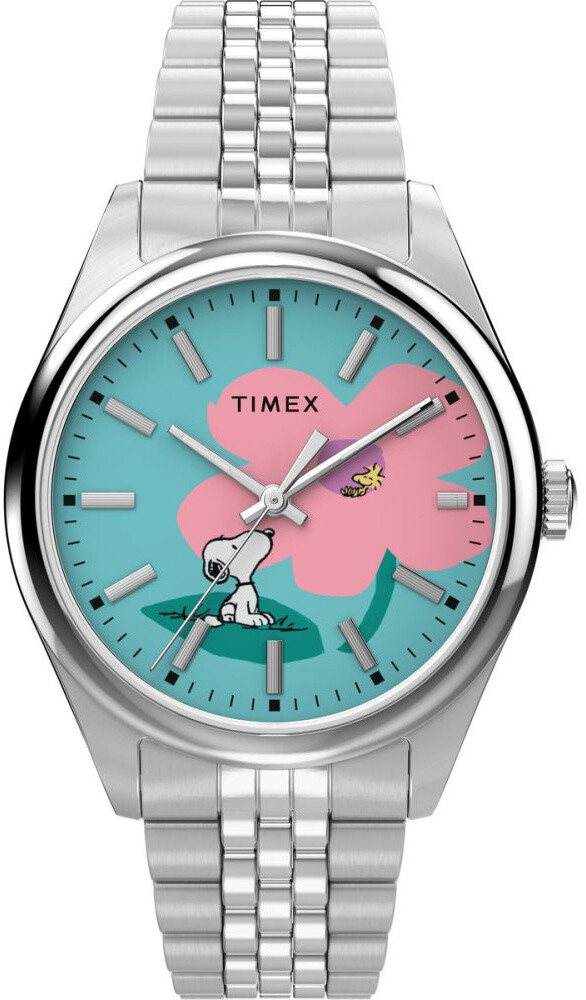 Timex Peanuts Legacy Snoopy Woodstock Flower Dial TW2Y52600UK