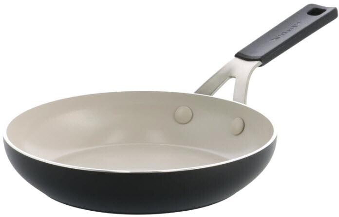 KitchenAid pánev WOK s keramickým nepřilnavým povrchem 28 cm, černá matná CC010381-001