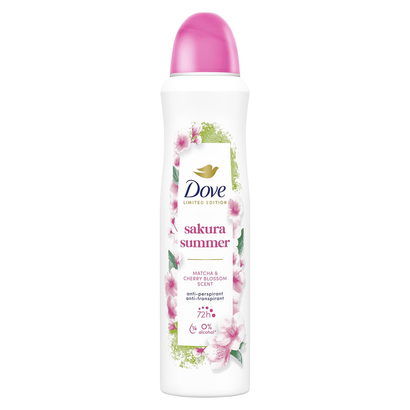 Dove Antiperspirant ve spreji Sakura Summer Limited Edition 150 ml
