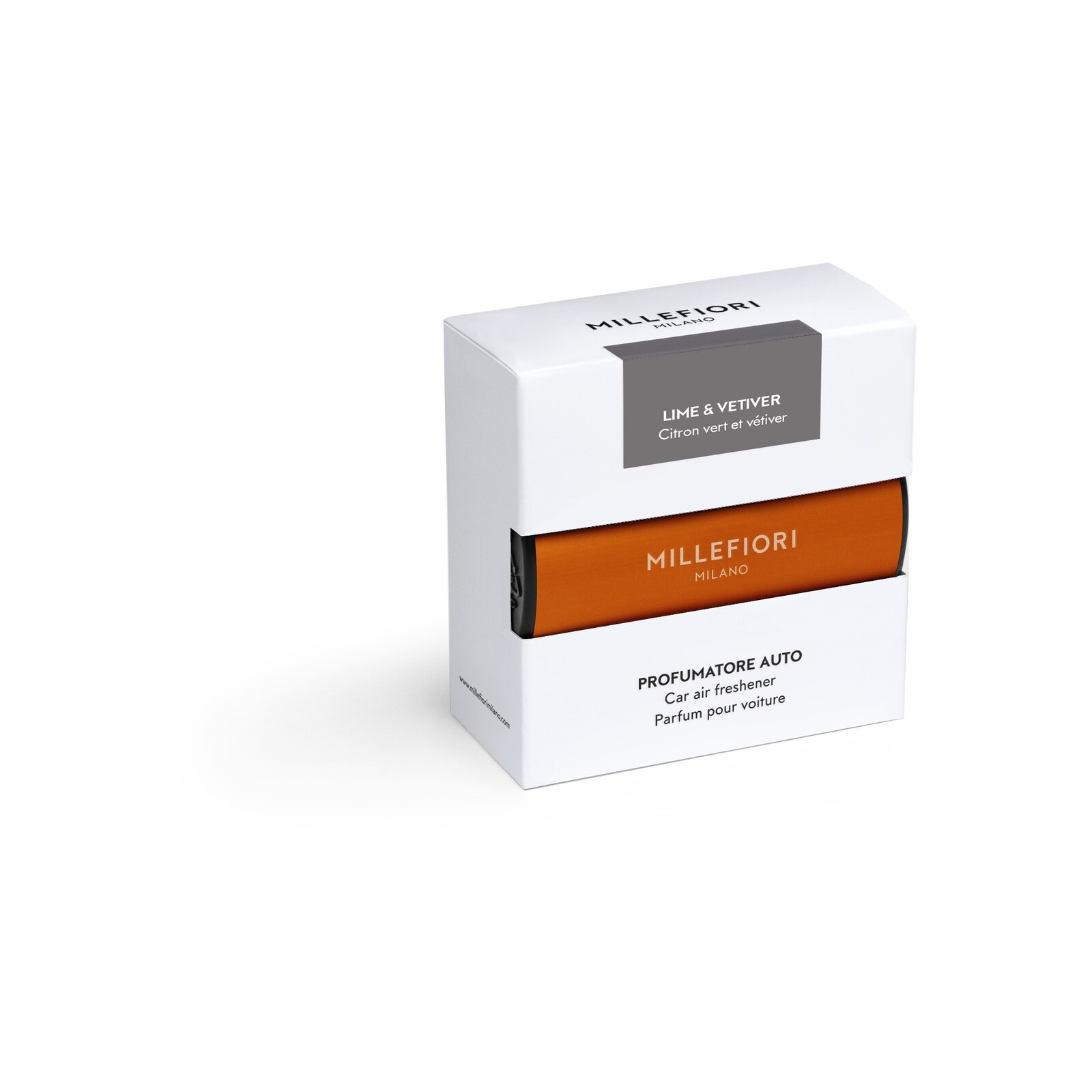 Millefiori Milano Vůně do auta Icon Classic Lime & Vetiver 47 g
