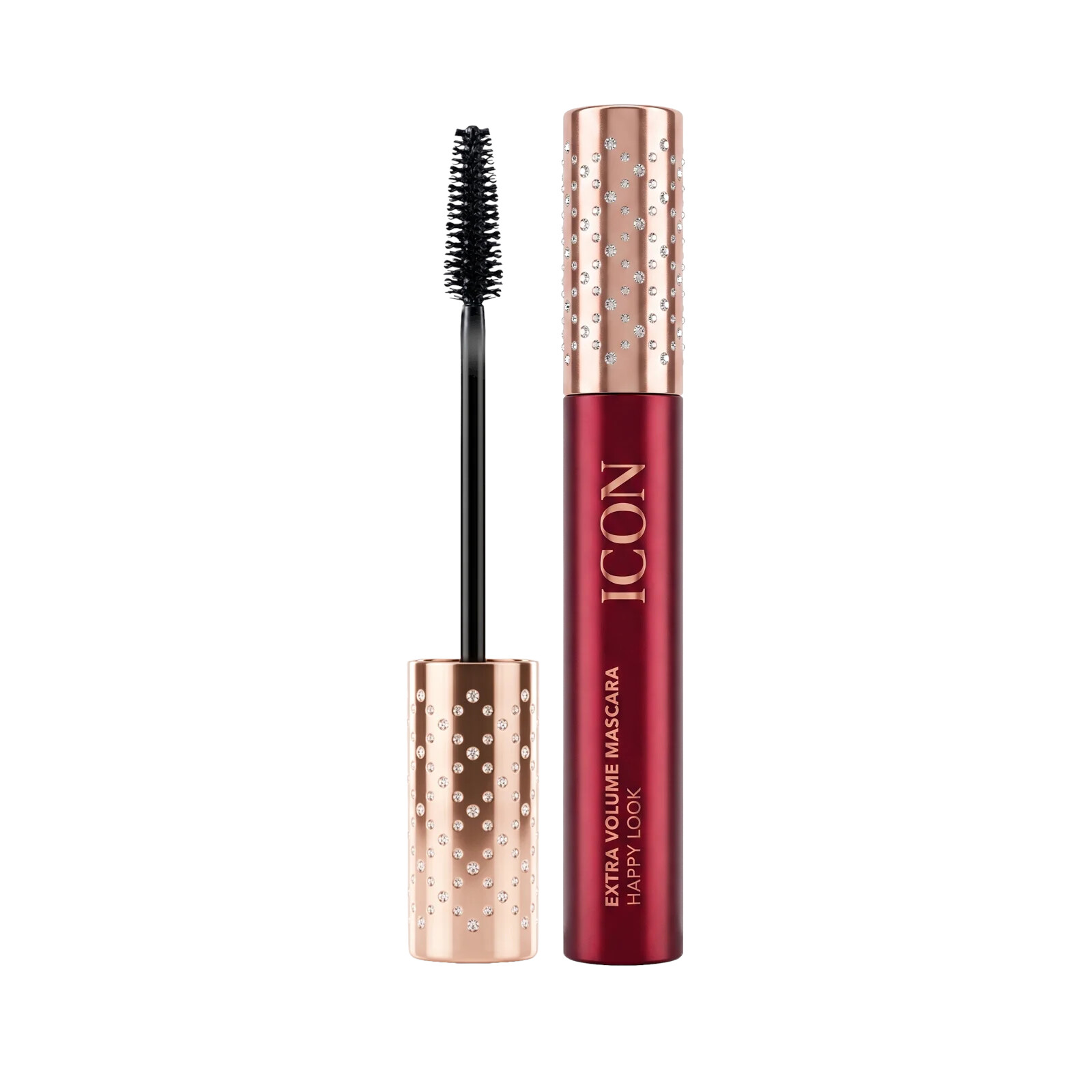 Dermacol Řasenka pro efekt umělých řas Icon Mascara 8 g Black