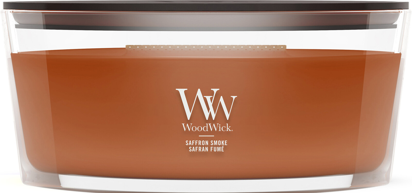 WoodWick Vonná svíčka loď Saffron Smoke 453,6 g