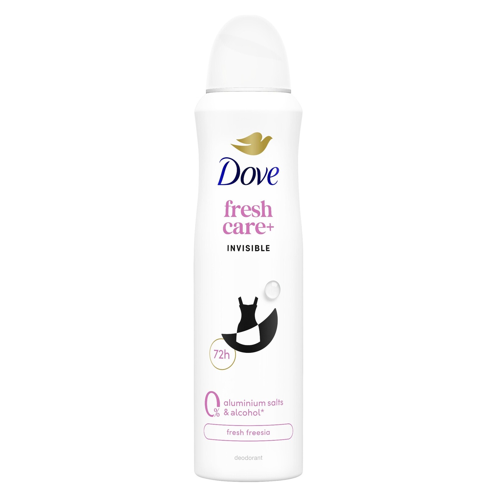 Dove Deodorant ve spreji Fresh Care+ Invisible Deodorant 150 ml