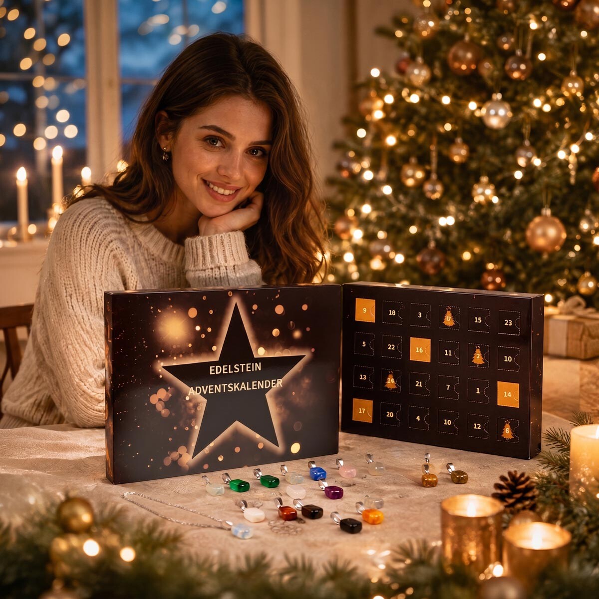 Adventní kalendář Drahokamy