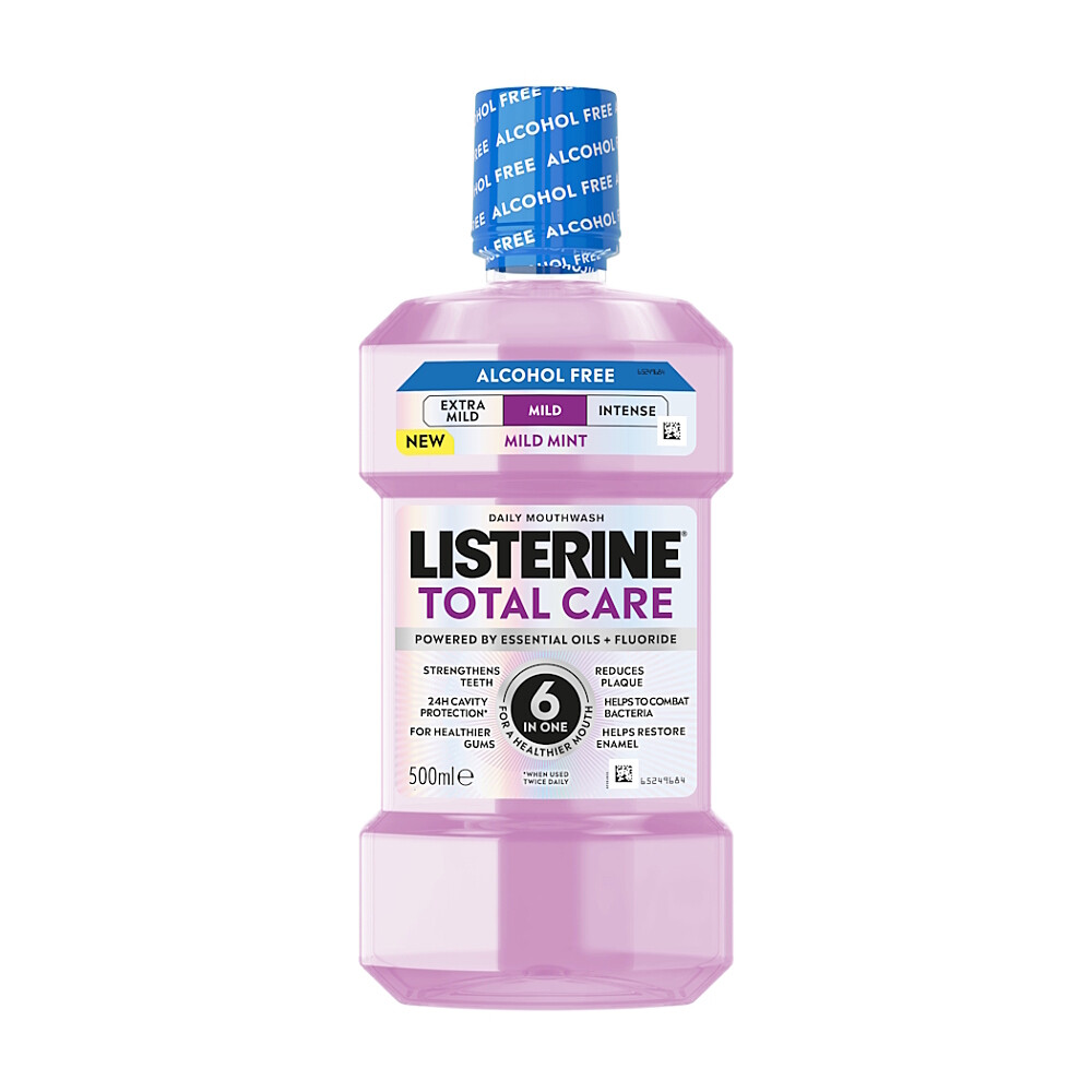 LISTERINE Total care mild bez alkoholu 500 ml