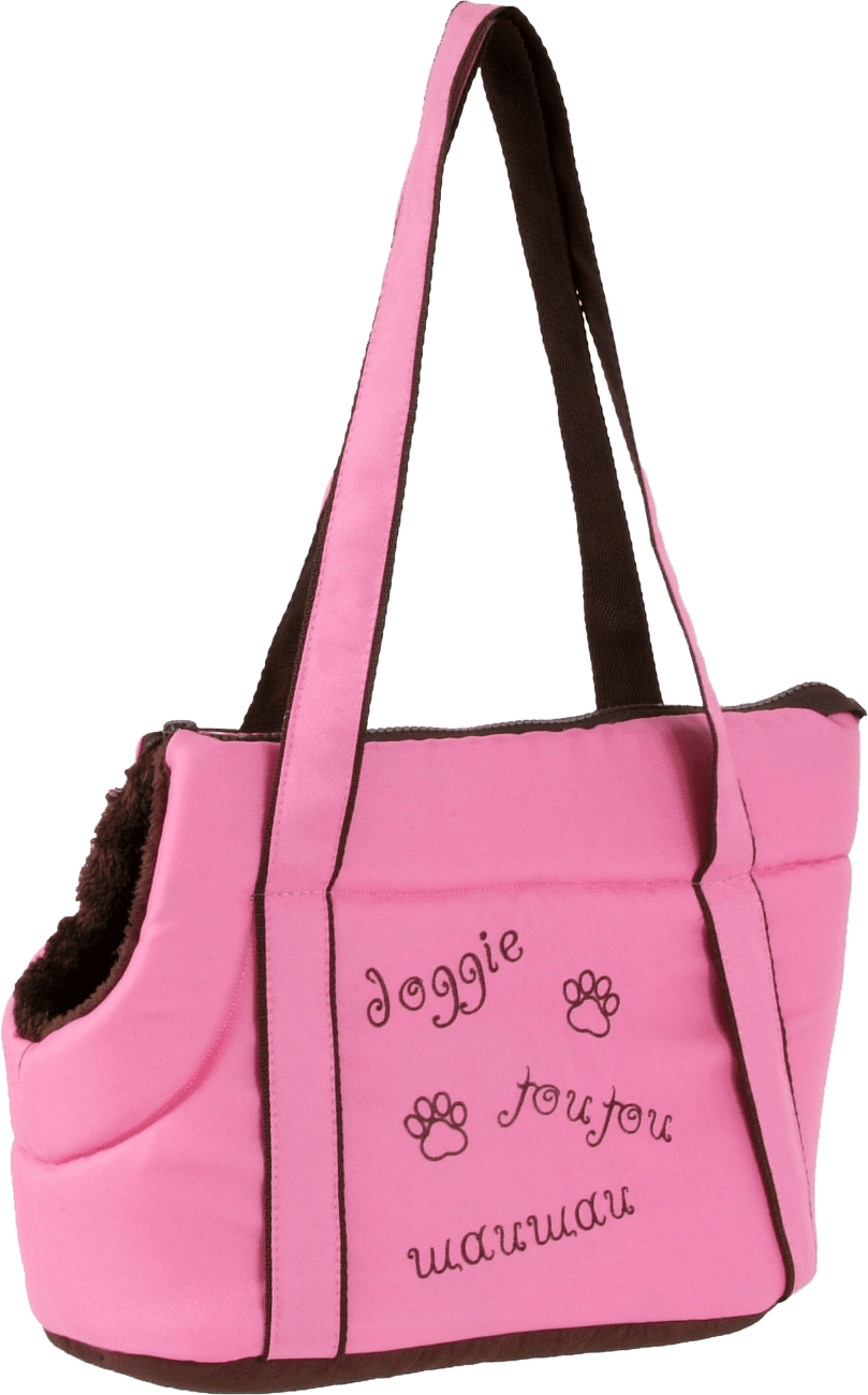 Taška Doggie růžová 40cm
