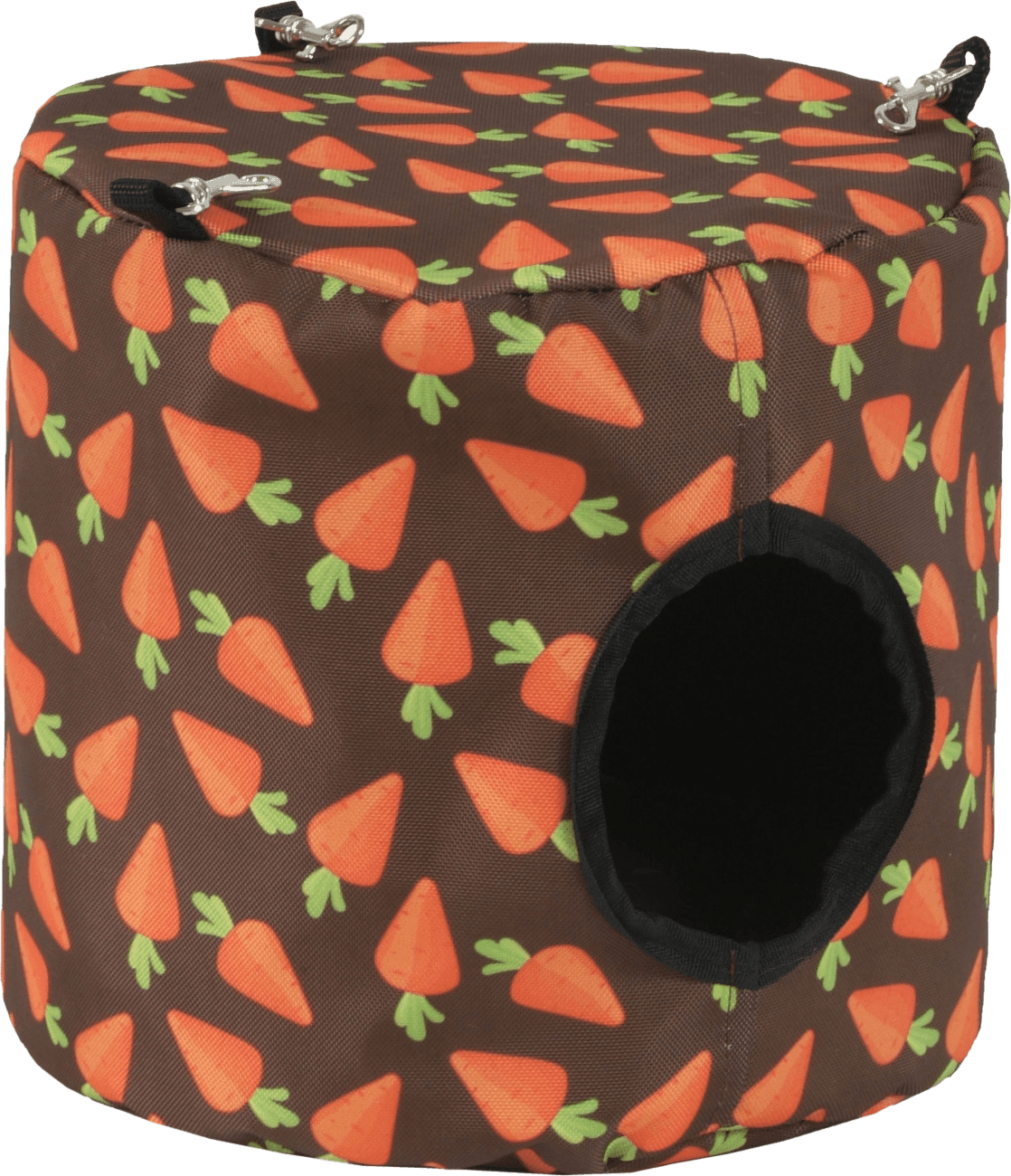 Závěsný domeček I Love Pets Mrkev 15x15cm