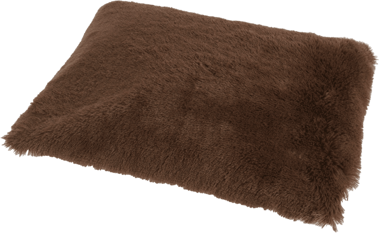 Polštář I Love Pets 80cm tmavě hnědá