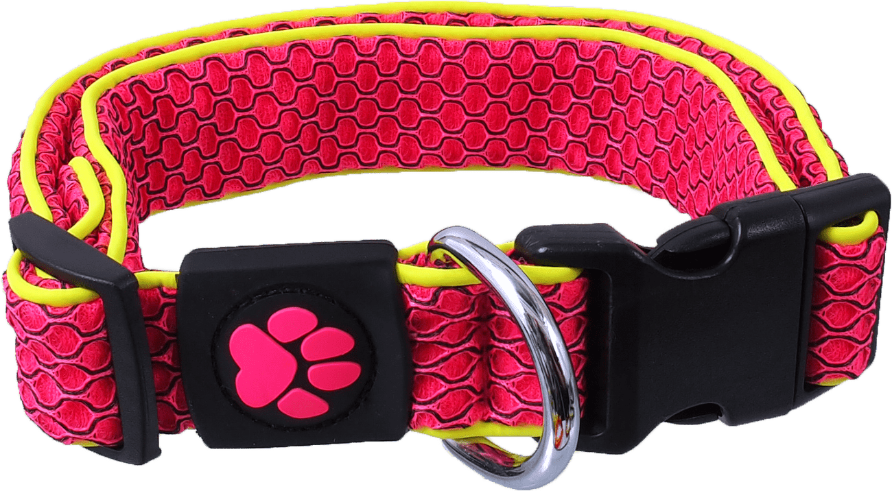 Obojek Active Dog Mellow XL růžový 3,8x45-70cm