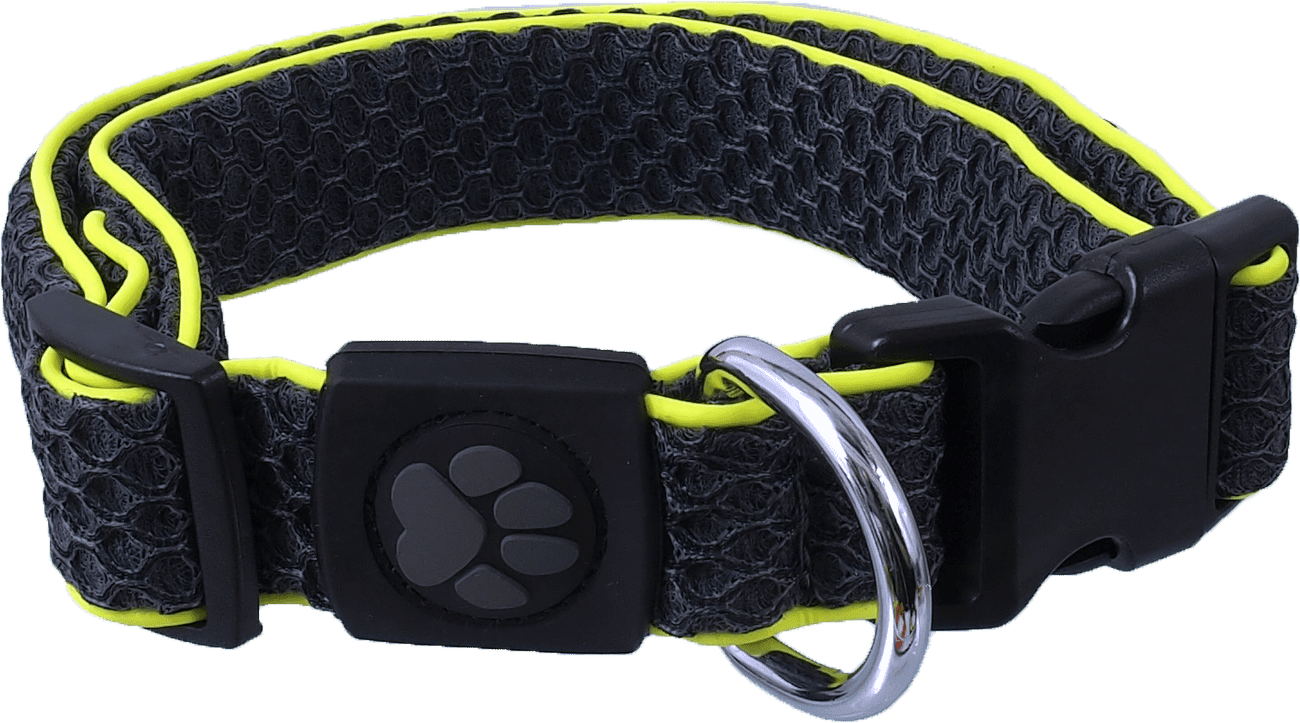 Obojek Active Dog Mellow L šedý 3,2x42-67cm