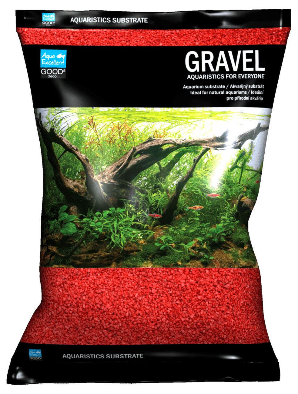 Písek Aqua Excellent svítivě růžový 1,6-2,2mm 3kg