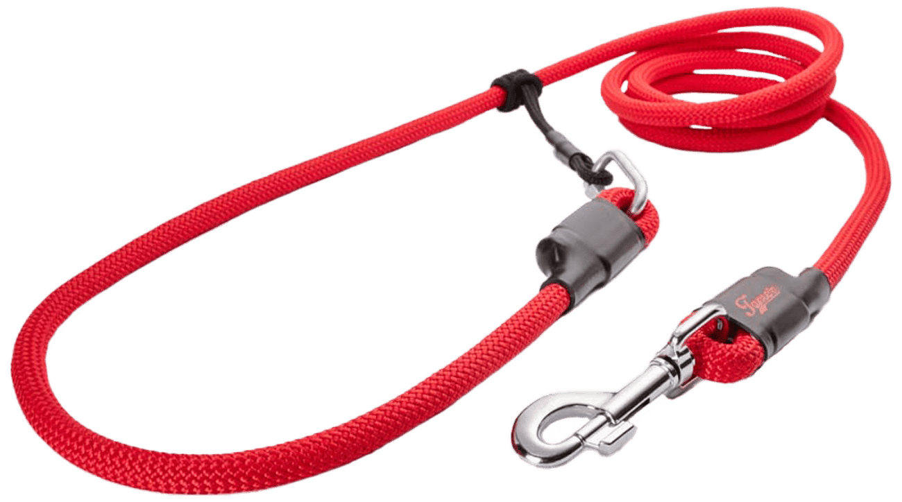 Vodítko Tamer lanové Easylong 2,5m 8-50kg červené