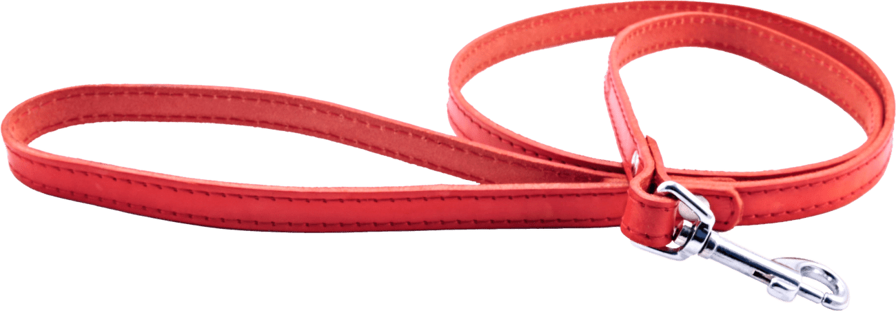 Kožené vodítko Tamer 1,4cm/115cm červené