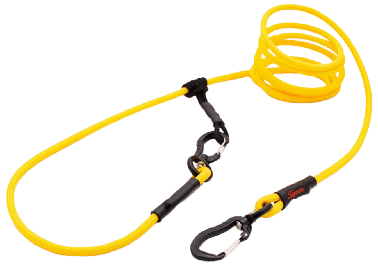 Vodítko Tamer lanové Easylong Twist mini 3,5m žluté