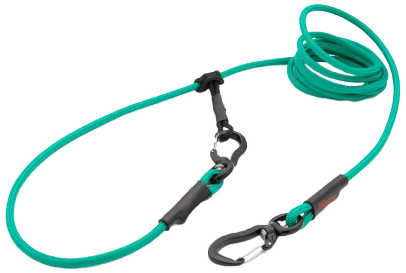 Vodítko Tamer lanové Easylong Twist mini 3m zelené