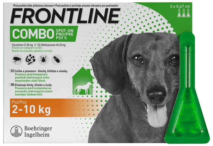 Frontline Combo Spot-on Dog S 3ks