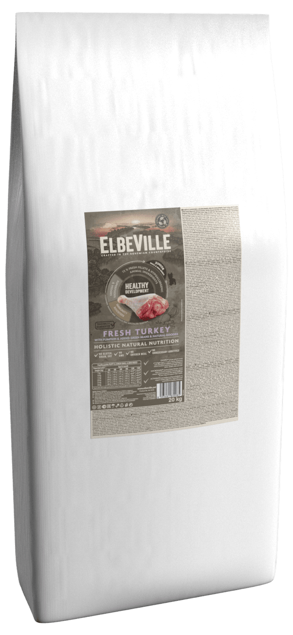 ELBEVILLE Puppy and Junior Mini Fresh Turkey Healthy Development 20kg
