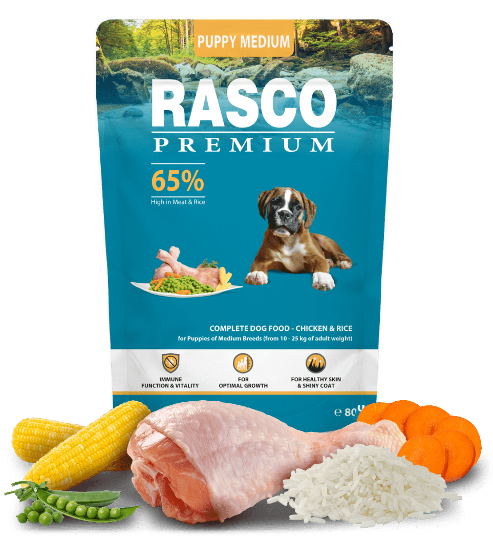 Rasco Premium Puppy Medium 80g