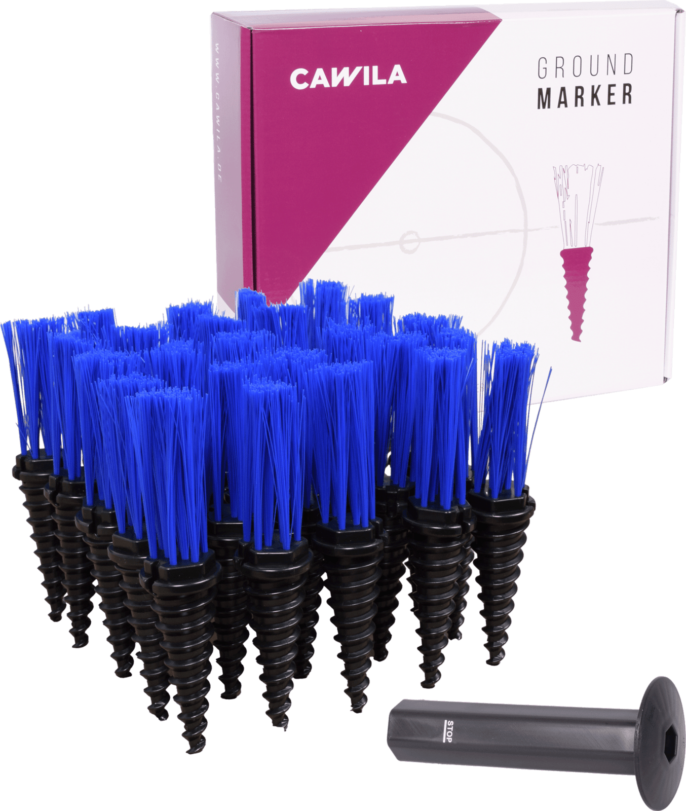 Sada značkovacích hřebů Cawila Ground Marker Set (25 pcs)