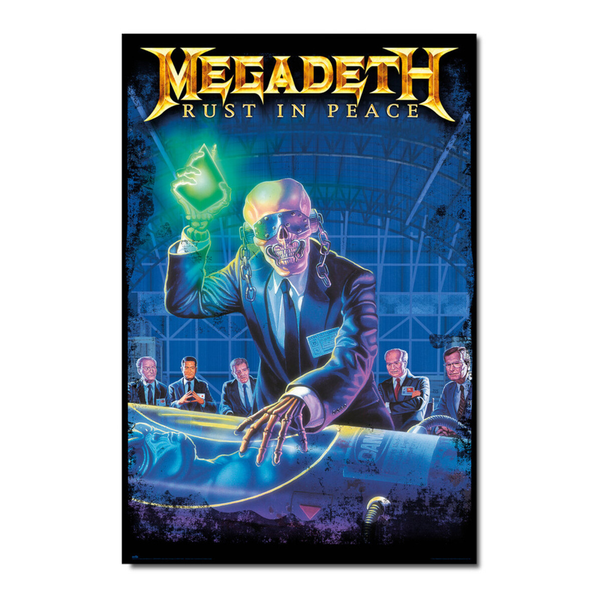 plakát MEGADETH - RUST IN PEACE