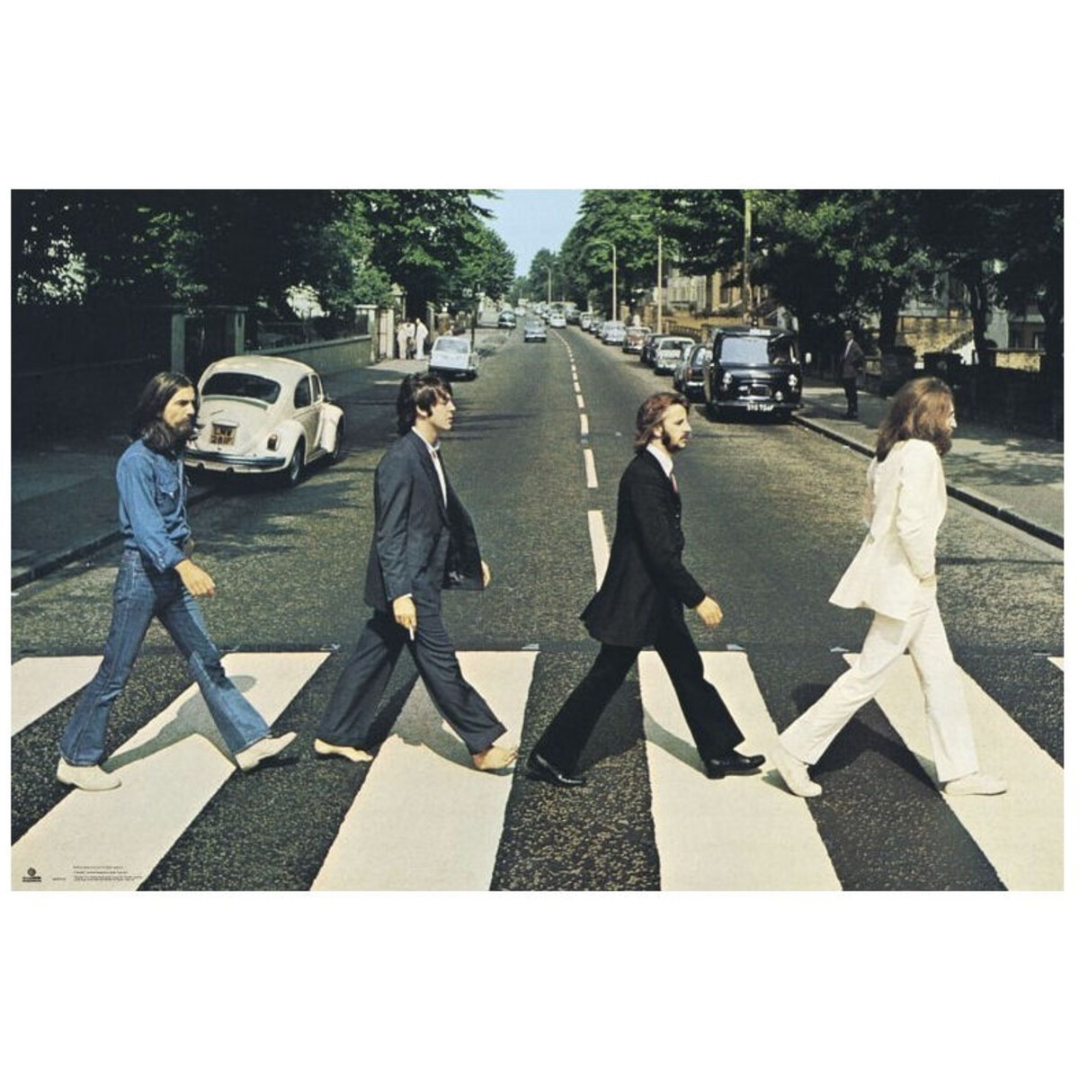 plakát THE BEATLES - ABBEY ROAD