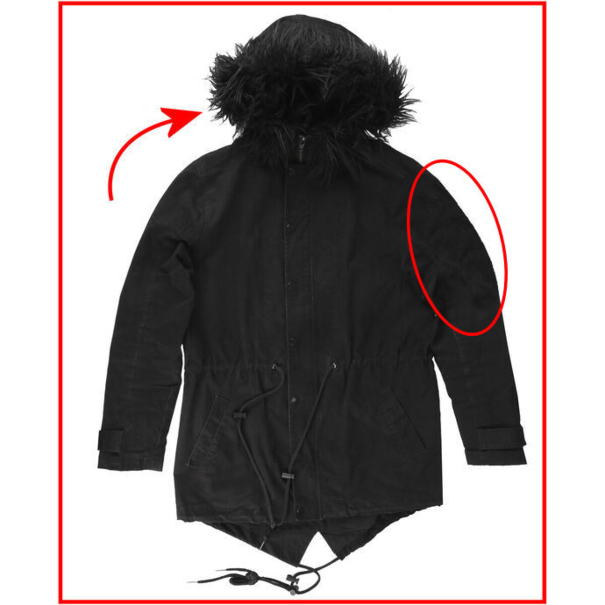 bunda unisex Nekropolis Parka - POŠKOZENÉ S