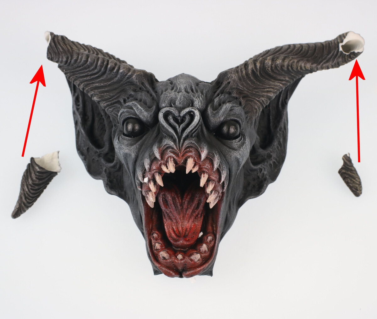 dekorace nástěnná Vampire Bat With Bared Teeth - POŠKOZENÉ