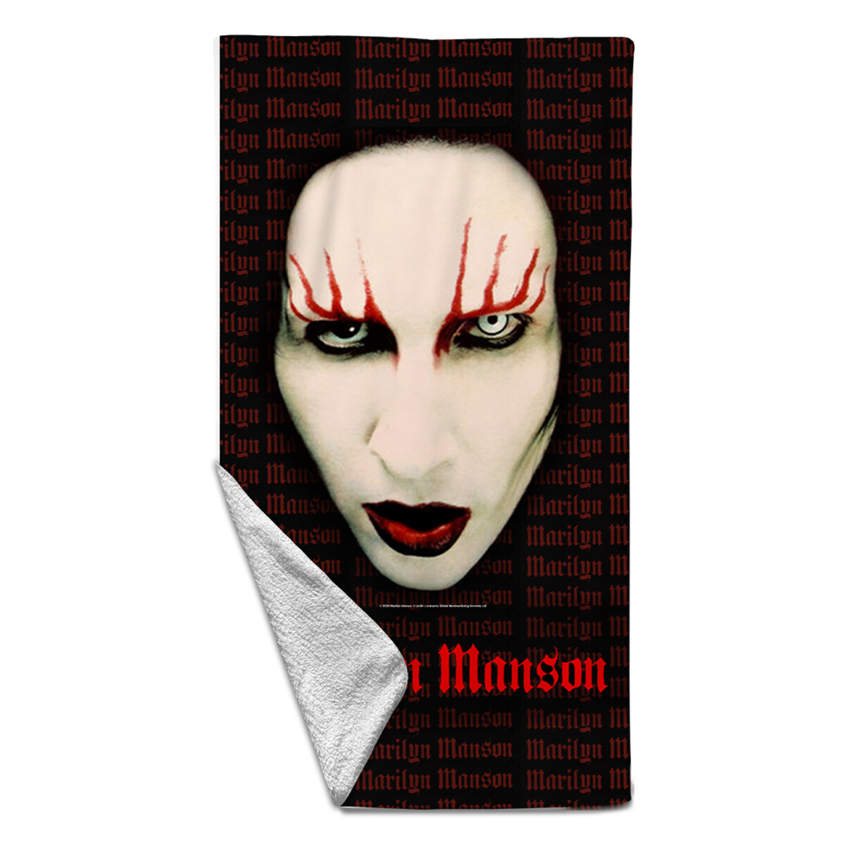 osuška Marilyn Manson - Lips - 70x140