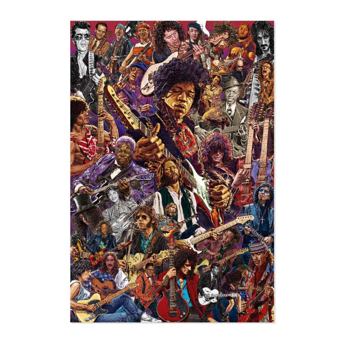 plakát LEGENDARY GUITARISTS