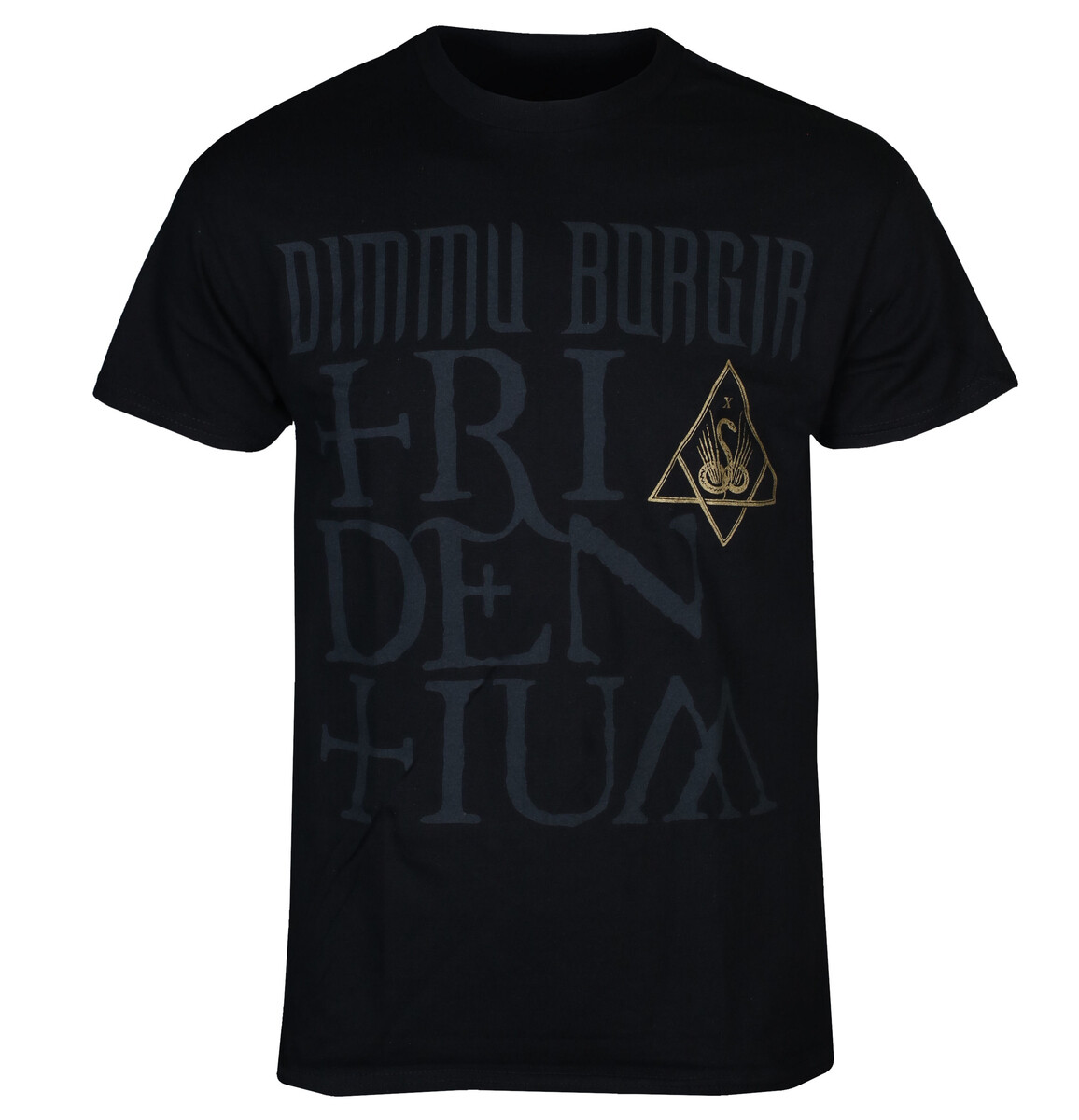 pánské tričko DIMMU BORGIR - TRIDENTIUM (BLACK PRINT) - černé - PLASTIC HEAD S