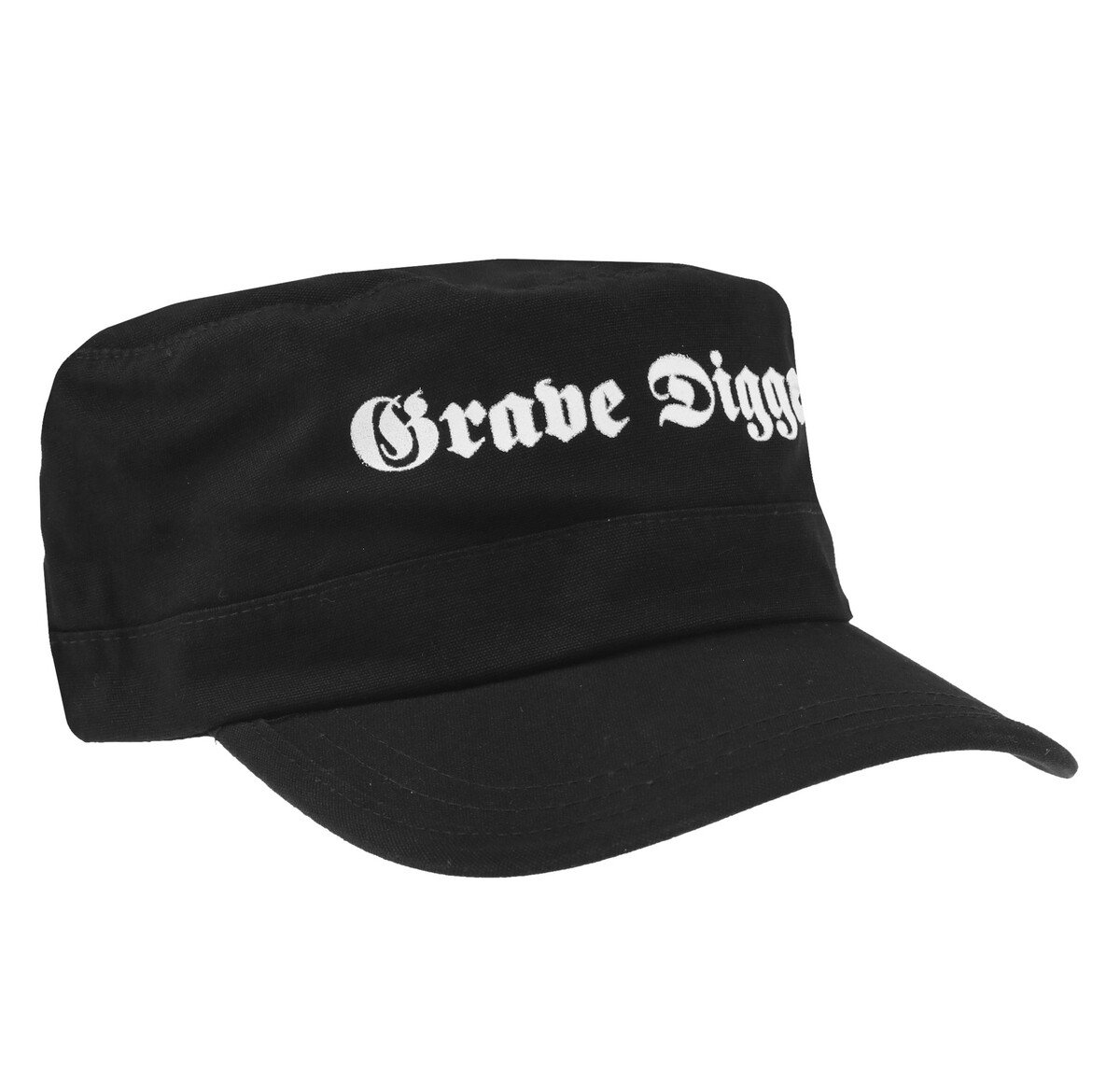 kšiltovka GRAVE DIGGER - LOGO - černá - PLASTIC HEAD