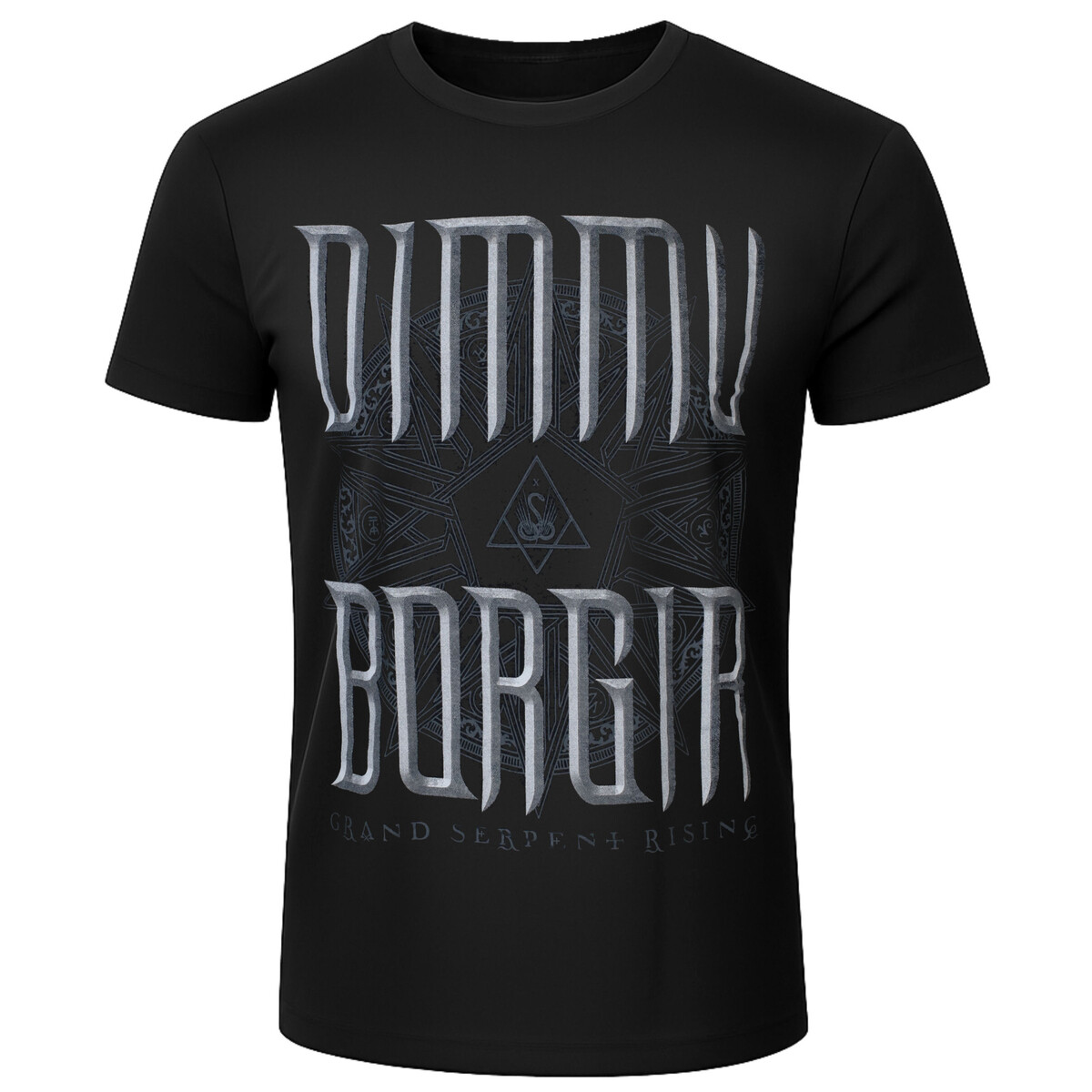 pánské tričko DIMMU BORGIR - LOGO/GSR - černé - PLASTIC HEAD S
