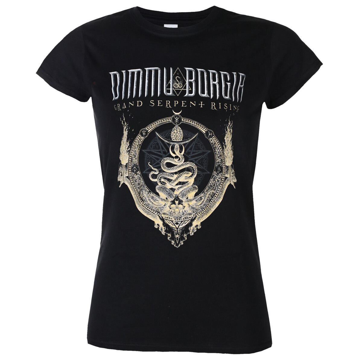 dámské tričko DIMMU BORGIR - GRAND SERPENT RISING (BLACK) - černé - PLASTIC HEAD M