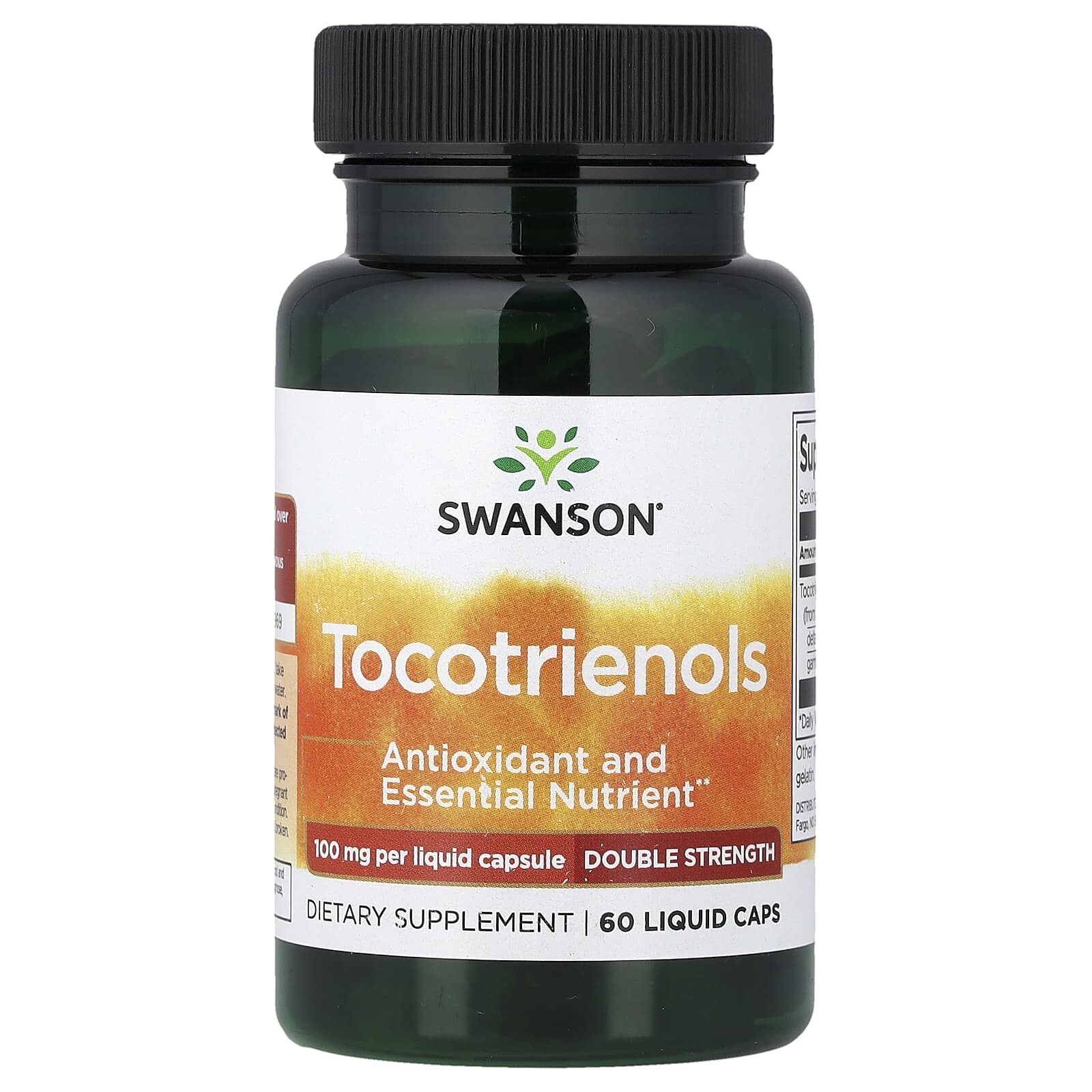 Swanson Tokotrienoly, 100 mg, 60 tekutých kapslí