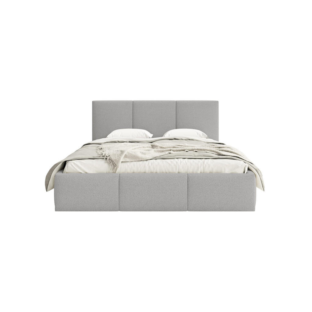 Fedve POLSTROVACÍ POSTEL FONDI SLIM 180x200 cm, Šedá