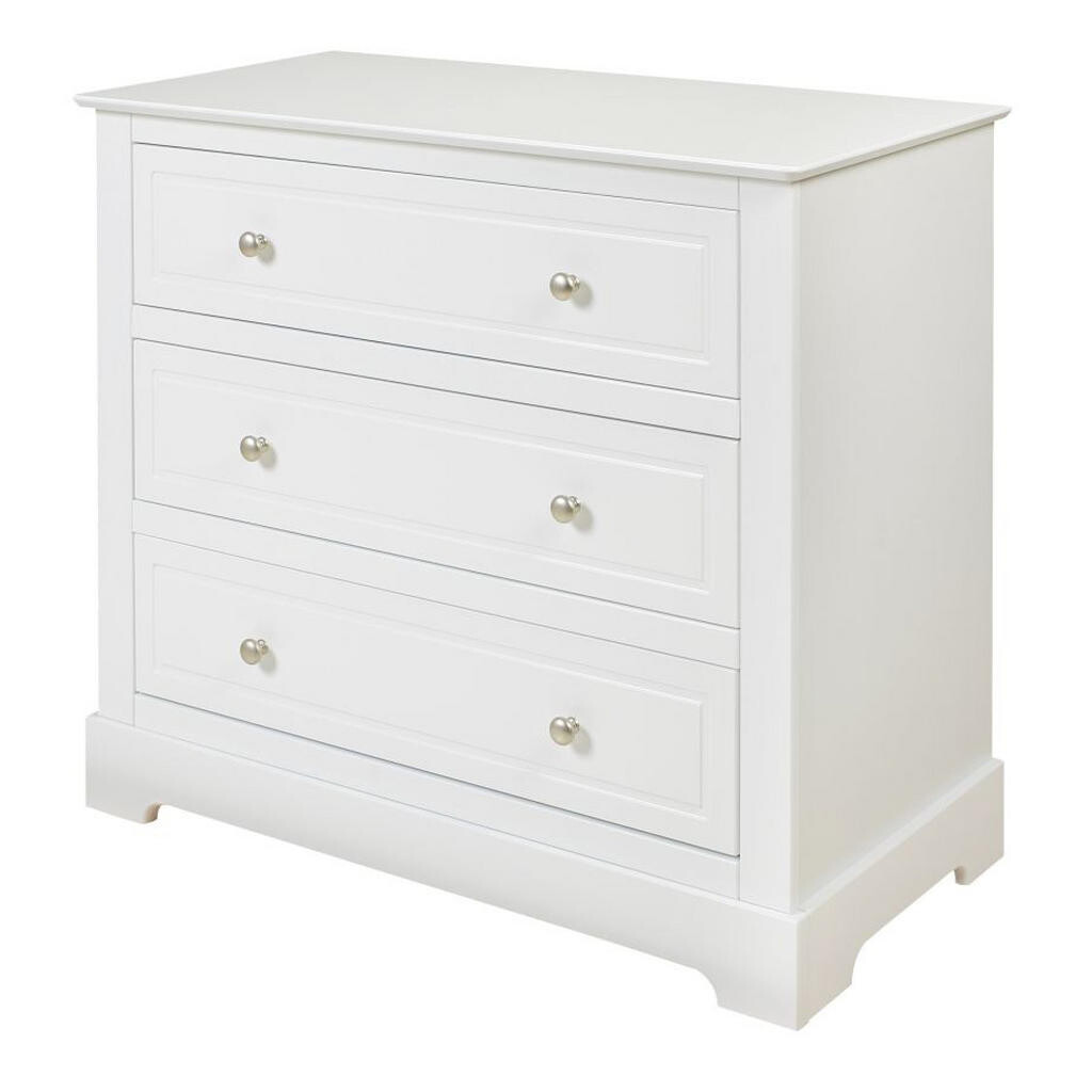 RAUMHIRSCH FURNITURE DĚTSKÁ KOMODA Marylou – rustikální elegance a funkčnost Bílá