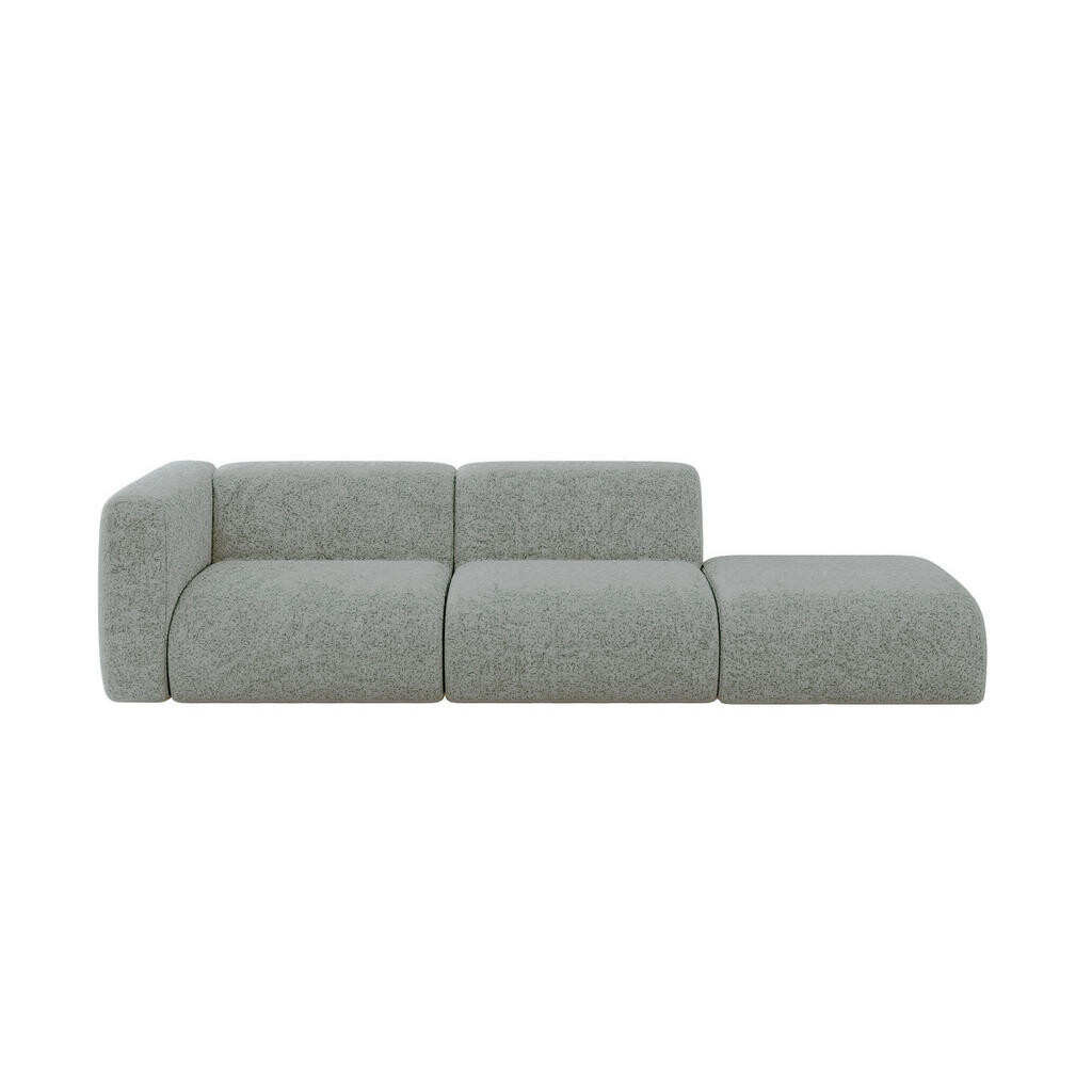ALTDECOR POHOVKA S LEVOU OTOMANOU MIRA-S3 296x89x70 Zelená Velur