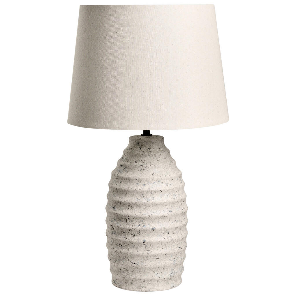 Beliani STOLNÍ LAMPA Bílá Billy