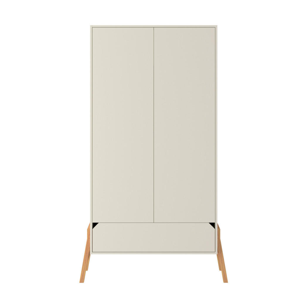 RAUMHIRSCH FURNITURE DĚTSKÁ SKŘÍŇ Lotta, 2dveřová – ideální do dětského pokoje, béžová