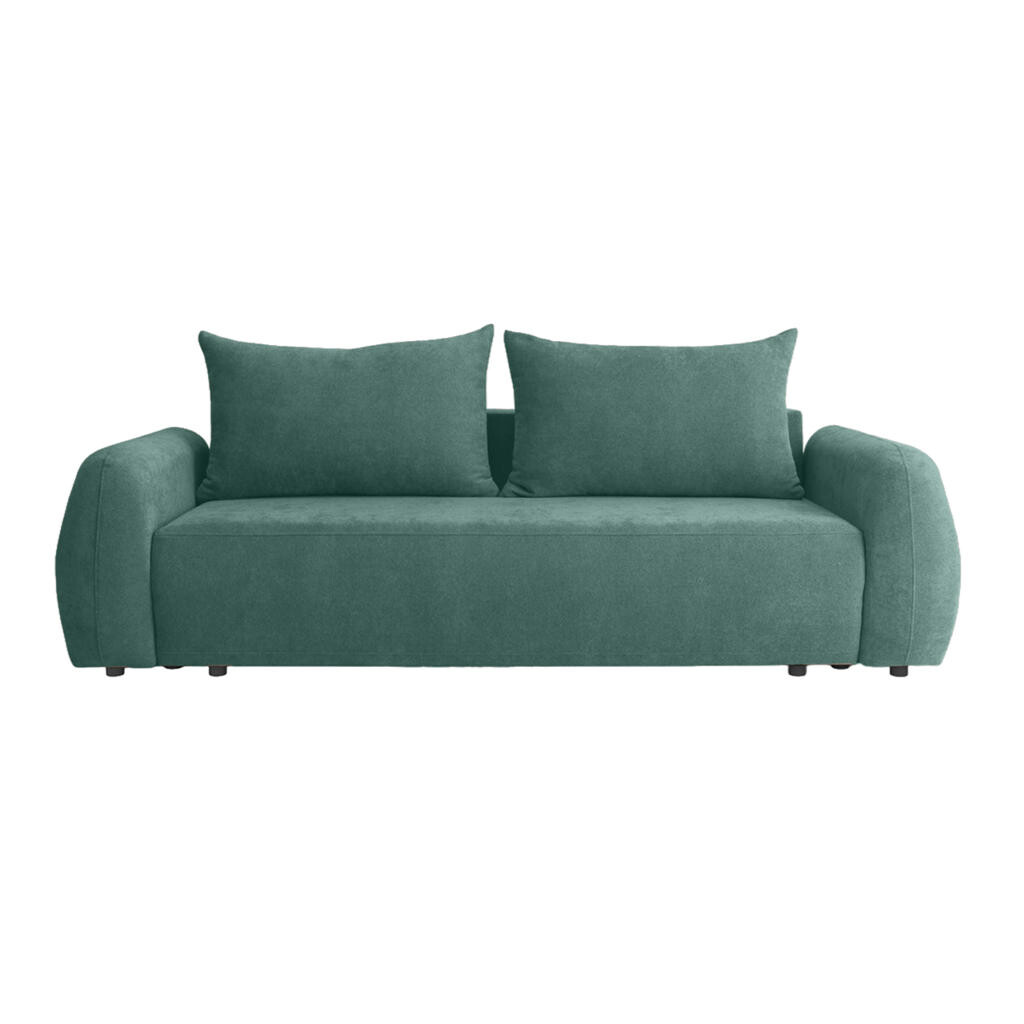 Fedve SOFA MUNDUK s funkcí spaní, Tyrkysová
