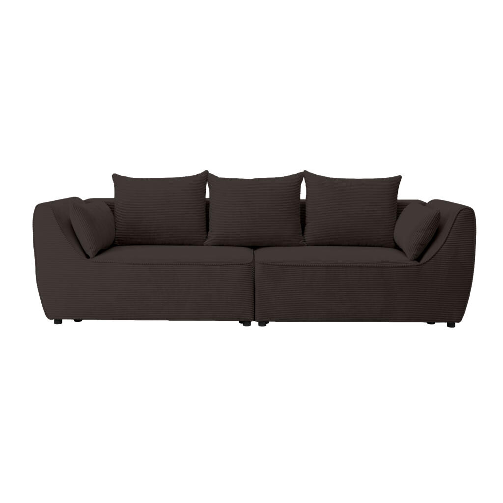 Fedve SOFA GRABO s funkcí spaní, Hnědá