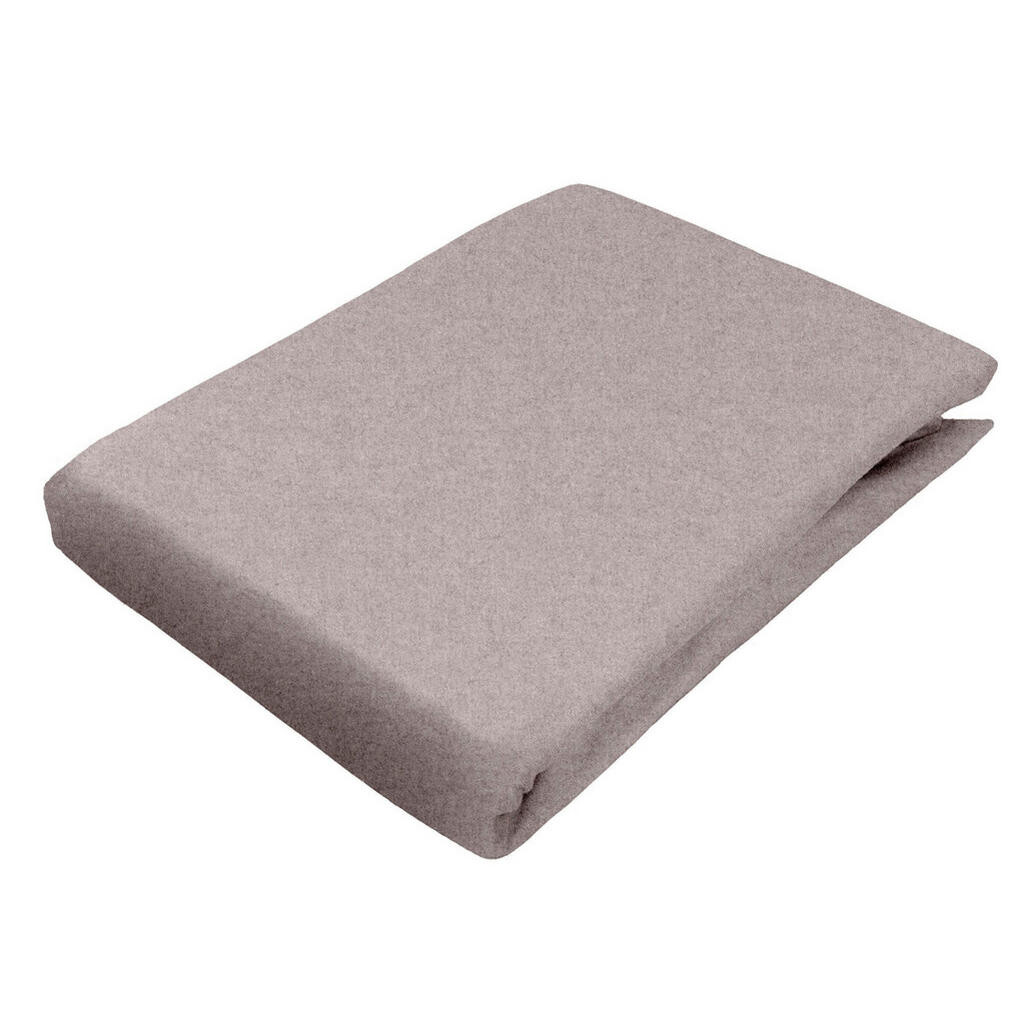 Novel ELASTICKÉ PROSTĚRADLO, flanel, cappuccino, 180/200 cm