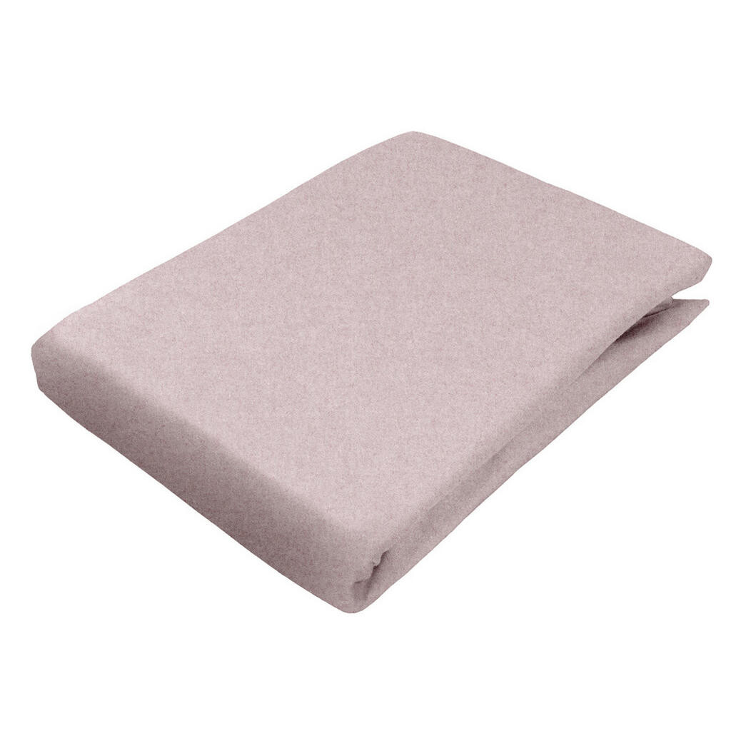 Novel ELASTICKÉ PROSTĚRADLO, flanel, růžová, 90/200 cm