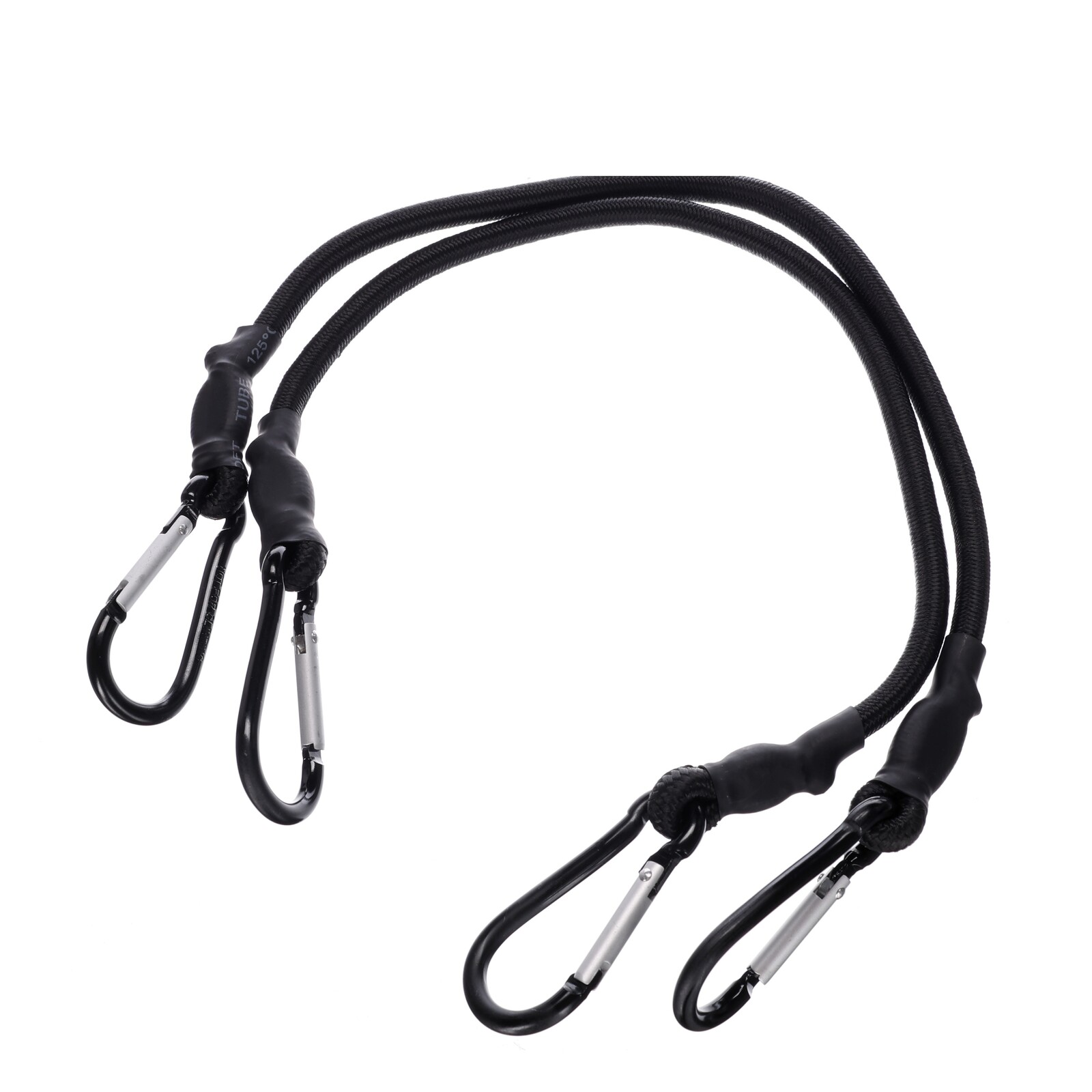 Gumové upínací popruhy/gumicuky CARGO CORD CARABINER 50, 50cm, 2ks SIXTOL