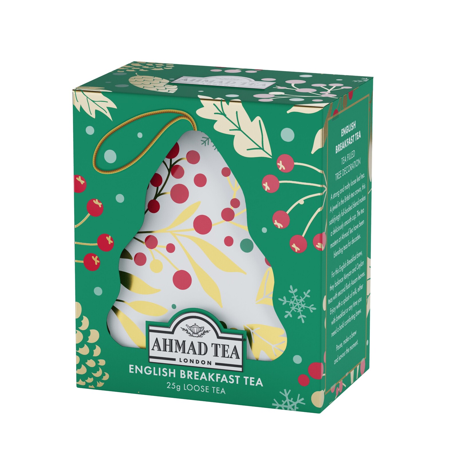 Ahmad Tea | Winter Bloom Tree English Breakfast | 25 g